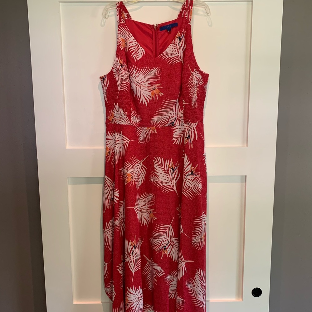 Beautiful Red floral dress.